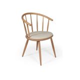 Gazzini Furniture Bamboo Natural Ahşap Mutfak Sandalyesi