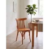 Gazzini Furniture Clara Retro Thonet Kolçaklı Ahşap Sandalye - Natural