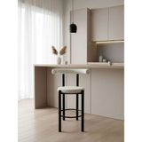 Gazzini Furniture Coco Metal Bar Sandalyesi - Siyah