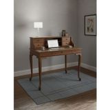 Gazzini Furniture Crown Fransız Still Raflı Ahşap Çalışma Masası 70x110
