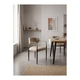 Gazzini Furniture Elegance Kolçaklı Metal Mutfak Sandalyesi