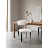 Gazzini Furniture Elegance Metal Mutfak Sandalyesi - Beyaz