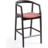 Gazzini Furniture Helsinki Ahşap Siyah Bar Sandalyesi