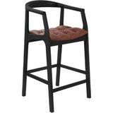 Gazzini Furniture Helsinki Siyah Bar Sandalyesi