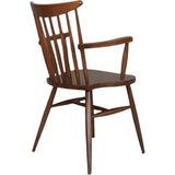 Gazzini Furniture Hudson Amerikan Retro Ahşap Sandalye - Ceviz