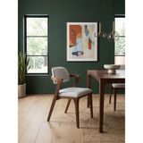 Gazzini Furniture Izabel Masif Ahşap Iskandinav Sandalye - Ceviz