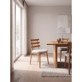 Gazzini Furniture Kyoto Ahşap Mutfak Sandalyesi - Natural