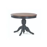 Gazzini Furniture Lindon Baba Ayak Yuvarlak Açılır Masa 90x90 Çok Renkli