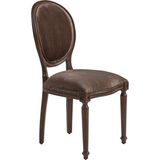 Gazzini Furniture Madalyon Ahşap Sandalye - Koyu Ceviz