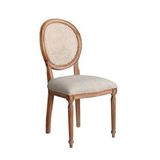 Gazzini Furniture Madalyon Hazeranlı Ahşap Klasik Sandalye Çok Renkli