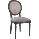 Gazzini Furniture Madalyon Hazeranlı Klasik Sandalye - Siyah