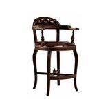 Gazzini Furniture Majesta Classic Ahşap Bar Sandalyesi Çok Renkli