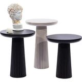 Gazzini furniture Mira Bohem 3'lü Ahşap Zigon Sehpa