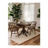 Gazzini Furniture Montclair Baba Ayak Sabit Masa 100x100