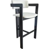 Gazzini Furniture Narvik Siyah Bar Sandalyesi