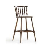 Gazzini Furniture Natura Retro Ahşap Bar Sandalyesi Çok Renkli