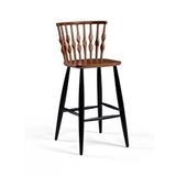 Gazzini Furniture Natura Retro Bar Sandalyesi Çok Renkli