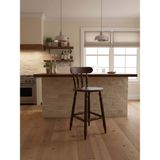 Gazzini Furniture Nord Ahşap Bar Sandalyesi - Ceviz