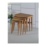 Gazzini furniture Oden Masif Ceviz Zigon Sehpa