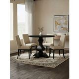 Gazzini Furniture Orleans Fransız Still Yuvarlak Ahşap Yemek Masası 110x110 Çok Renkli