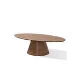 Gazzini furniture Oslo Meşe Oval Orta Sehpa