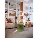 Gazzini Furniture Penta Ahşap Orta Sehpa - Yeşil