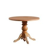 Gazzini Furniture Ravello Baba Ayak Sabit Masa 90x90 Çok Renkli