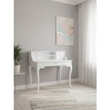 Gazzini Furniture Regis Rustik Still Raflı Ahşap Çalışma Masası 80x125