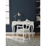 Gazzini Furniture Regnum Fransız Still Ahşap Çalışma Masası 70X110 - 110x70 - Beyaz