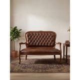 Gazzini Furniture Regnum Klasik Ahşap Ikili Berjer - Ceviz