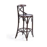 Gazzini Furniture Thonet Ahşap Bar Sandalyesi Çok Renkli