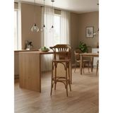 Gazzini Furniture Thonet Kolçaklı Ahşap Bar Sandalyesi - Natural