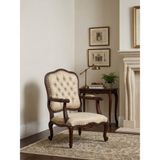 Gazzini Furniture Throne Fransız Still Klasik Ahşap Berjer - Ceviz