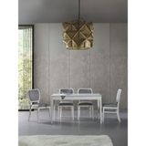 Gazzini Furniture Urbanis Açılır Yemek Masası 140'LIK - Beyaz - 140'LİK