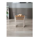 Gazzini furniture Vello Ahşap C Zigon Sehpa