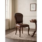 Gazzini Furniture Victoria Klasik Ahşap Yemek Sandalyesi - Ceviz