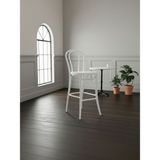 Gazzini Furniture Vieno Ahşap Bar Sandalyesi - Beyaz