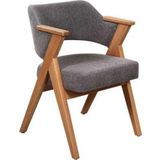 Gazzini Furniture Viora Ahşap Kolçaklı Sandalye