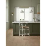 Gazzini Furniture Windsor Ahşap Bar Sandalyesi - Beyaz