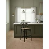 Gazzini Furniture Windsor Ahşap Bar Sandalyesi - Siyah