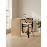 Gazzini Furniture Windsor İskandinav Ahşap Bar Sandalyesi Çok Renkli