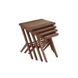 Gazzini furniture Zeta Ceviz Zigon Sehpa