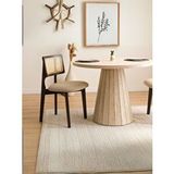 Gazzini Furniture Zeus Bambu Hasırlı Ahşap Bohem Sandalye Çok Renkli