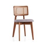 Gazzini Furniture Zeus Bambu Hazeranlı Ahşap Bohem Sandalye Kayın