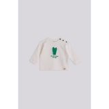GB Baby Basic Bg Store Erkek Bebek Ekru Eşofman Takımı - 2 Yaş