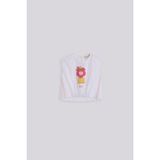 GB Baby Bg Store Kız Bebek Beyaz Bluz - 6 Ay