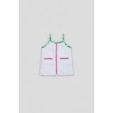 GB Baby Bg Store Kız Bebek Beyaz Tulum - 2 Yaş