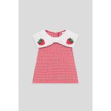 GB Baby Bg Store Kız Bebek Ekose Bluz - Desenli - 9 Ay