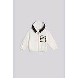 GB Baby Bg Store Kız Bebek Ekru Eşofman Üstü Uzun Kol Cepli Düz Desenli Rahat Kesim - 12 - 15 Ay