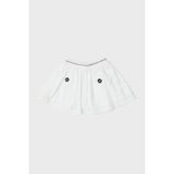 GB Baby Kız Bebek Etek Yaz Mevsimi İçin Şık Beyaz Renkli Çiçekli Model - 2 Yaş